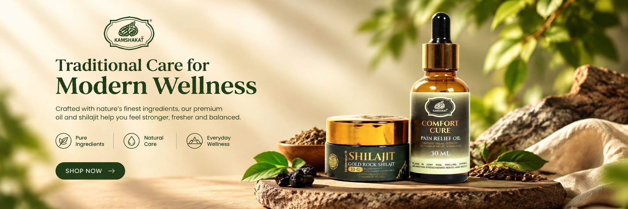 Comfort Oil And Shilajeet