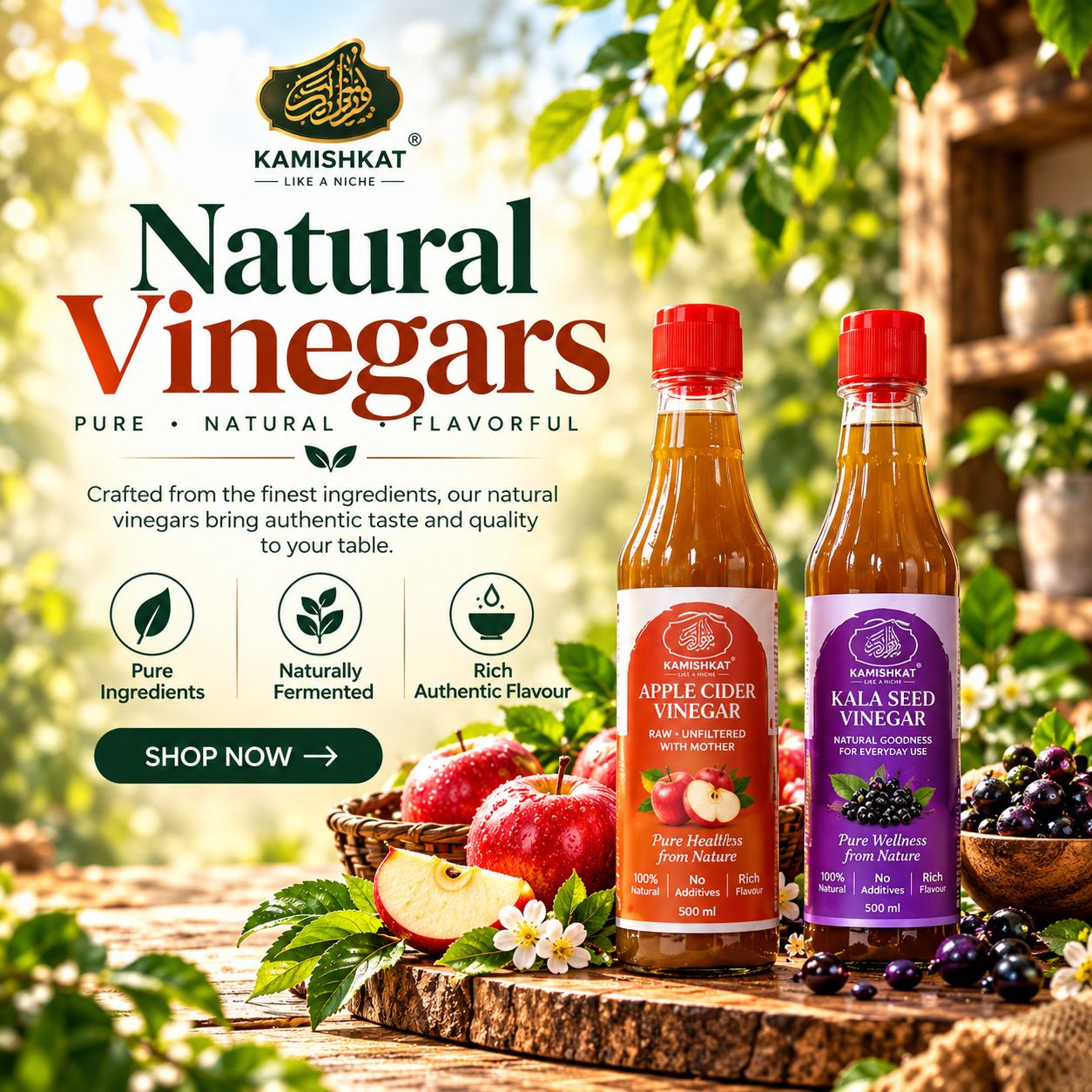 aaNatural Vinegars